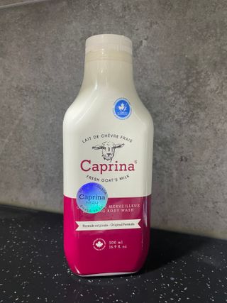 카프리나 프레쉬 산양밀크 어메이징 바디워시 500ml(오리지널향) — 5점을 준 리뷰어가 2023년 4월 올린 사용 사진