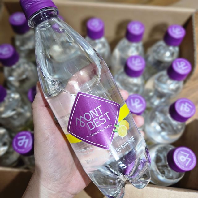 Montbest with Sparkling water Lemon OR Lime 20병(랜덤) 리뷰 사진