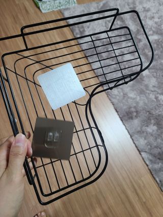원달러샵 철제 코너 욕실 선반 — 5점을 준 리뷰어가 2021년 1월 올린 사용 사진