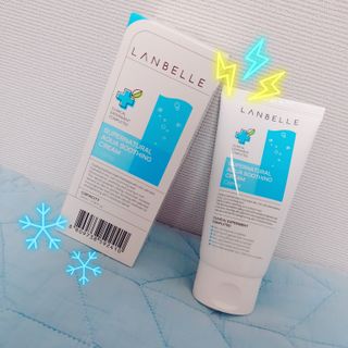 랑벨 수퍼내츄럴 아쿠아 수딩 크림 100ml — 5점을 준 리뷰어가 2022년 4월 올린 사용 사진