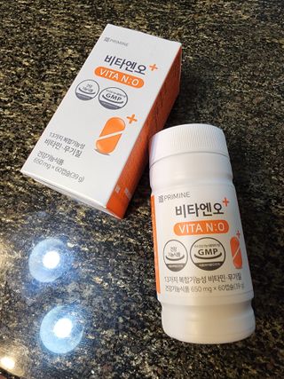 프리마인 성큼다가온 봄, 이너뷰티를 챙겨야 피부도 화사하게, 컨디션도 활기차게. 흡수율을 높인 고효율 비타민. — 5점을 준 리뷰어가 2022년 9월 올린 사용 사진
