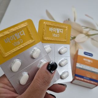 뉴트리션팩토리 비타프렙 바이탈디 비타민D 500mg — 5점을 준 리뷰어가 2021년 10월 올린 사용 사진