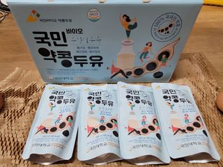 국민바이오 약콩두유 — 4점을 준 리뷰어가 2022년 5월 올린 사용 사진