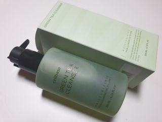 프리마인 메이크업과 들뜨는 각질까지 한방에 깐달걀로! 순하기까지한 셀베이스 그린티클렌저(200ml) — 5점을 준 리뷰어가 2023년 4월 올린 사용 사진