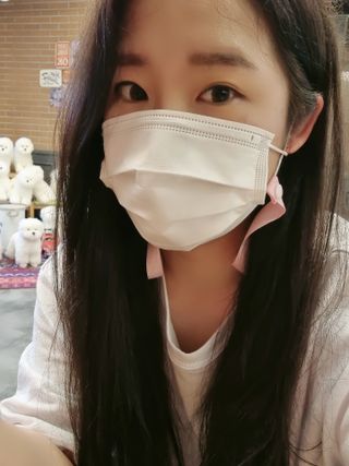 렌시스 LENSSIS [ 렌시스 ] 데일리 소프트한 색감렌즈 ＃밀키시리즈 1개월용 ｜ 3컬러 중 택1 ｜ — 5점을 준 리뷰어가 2021년 6월 올린 사용 사진