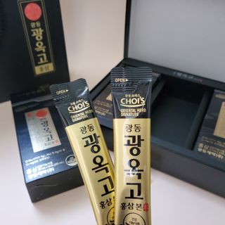 광동생활건강 [광동제약] 광동 광옥고 홍삼 본 30포 + 쇼핑백 증정 — 4점을 준 리뷰어가 2022년 5월 올린 사용 사진