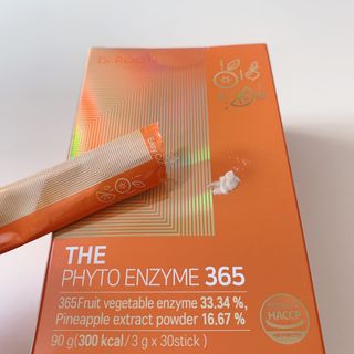 [닥터루템]맛있는 파인애플맛 과채효소 THE파이토엔자임365 1box (30포) — 5점을 준 리뷰어가 2022년 10월 올린 사용 사진