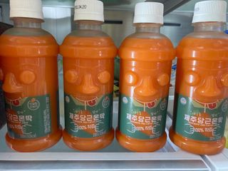 탐라원 무농약 당근과즙으로 건강한 당근주스, 당근몬딱주스 — 5점을 준 리뷰어가 2021년 8월 올린 사용 사진