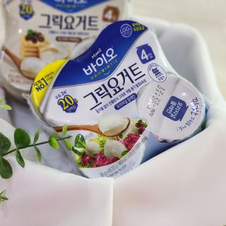 매일바이오 그릭요거트 오리지널 플레인 4개, 로스터리 커피믹스 4개 — 2점을 준 리뷰어가 2021년 12월 올린 사용 사진