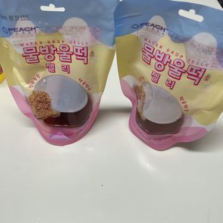(주) 피치코리아 물방울떡젤리 X 2개입 — 5점을 준 리뷰어가 2022년 11월 올린 사용 사진