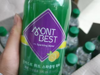 몽베스트 Montbest with Sparkling water Lemon OR Lime 20병(랜덤) — 5점을 준 리뷰어가 2021년 10월 올린 사용 사진