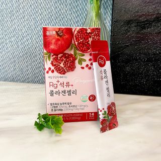 함초록 Rg+ 석류콜라겐젤리 — 4점을 준 리뷰어가 2021년 4월 올린 사용 사진