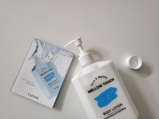 타포미 멜로우 터치 바디로션 500ml — 5점을 준 리뷰어가 2023년 2월 올린 사용 사진