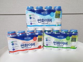 LIVE 매일바이오 썬화이버 드링킹 요거트 — 4점을 준 리뷰어가 2022년 8월 올린 사용 사진