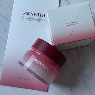 SOONWITH 바이오 수퍼 아쿠아 하이드로 젤 크림 — 5점을 준 리뷰어가 2021년 3월 올린 사용 사진
