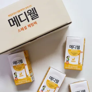 메디웰 페디아드링크 미니 바나나맛 — 5점을 준 리뷰어가 2022년 8월 올린 사용 사진