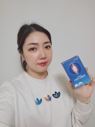 [경남제약헬스케어]케어플러스 관절엔 MSM 1000mg 60정/1개월분/관절/뼈/연골 영양/비타민D+아연/1일2정 — 5점을 준 리뷰어가 2024년 1월 올린 사용 사진