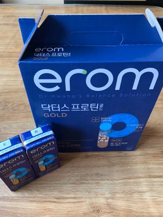 이롬 erom 닥터스 프로틴 골드 — 4점을 준 리뷰어가 2021년 4월 올린 사용 사진