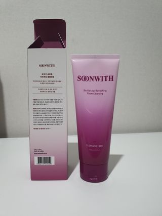 SOONWITH 바이오 내추럴 리프레싱 폼클렌징 — 5점을 준 리뷰어가 2021년 5월 올린 사용 사진