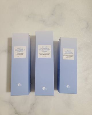 페브유 / FABYOU 페브유 pH5.5 캐모마일 젤 클렌징 폼 + 클렌징 오일 + 토너 3종 세트 — 5점을 준 리뷰어가 2021년 6월 올린 사용 사진