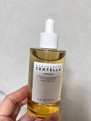 [스킨1004] 마다가스카르 센텔라 앰플 100ml — 5점을 준 리뷰어가 2024년 5월 올린 사용 사진