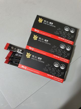 새롬바이오 리생 [미쾌변] 차전자피 식이섬유 건강기능식품 3팩 — 4점을 준 리뷰어가 2021년 6월 올린 사용 사진