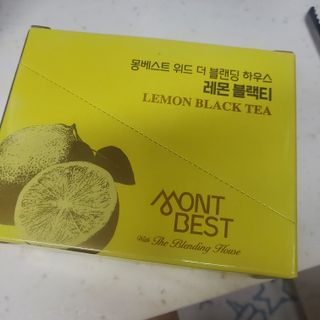 몽베스트 위드더 블랜딩 하우스 _레몬 블랙티 — 5점을 준 리뷰어가 2022년 12월 올린 사용 사진