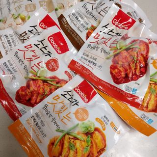 굽네몰 [굽네] 소스가 맛있는 닭가슴살 슬라이스 4종 — 4점을 준 리뷰어가 2021년 4월 올린 사용 사진