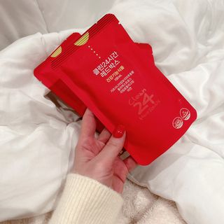 클린24시간 레드박스 1BOX(5포) + 전용보틀(500ml) — 3점을 준 리뷰어가 2024년 2월 올린 사용 사진