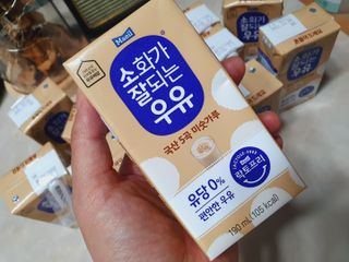 소화가 잘되는 우유 국산 5곡 미숫가루 — 5점을 준 리뷰어가 2021년 9월 올린 사용 사진