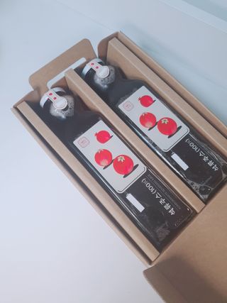 [바이윙클] 페르시아 유기농 석류 착즙주스 750ml 2병 + 선물박스 세트 — 4.5점을 준 리뷰어가 2022년 3월 올린 사용 사진