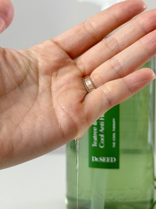 닥터시드 티트리 앤 라임 비건 지성케어 쿨 탈모 샴푸 (1000ml) — 5점을 준 리뷰어가 2023년 12월 올린 사용 사진