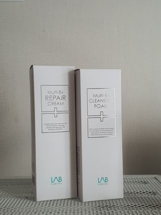 LAB FOR YOU 멀티엑스리페어크림 + 멀티엑스클렌징폼 — 5점을 준 리뷰어가 2022년 10월 올린 사용 사진