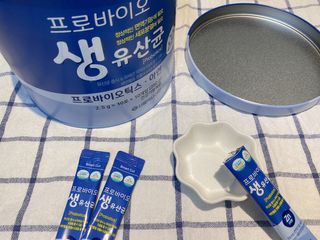 서울약사신협_프로바이오생유산균_2.5G x 100포 — 5점을 준 리뷰어가 2021년 2월 올린 사용 사진