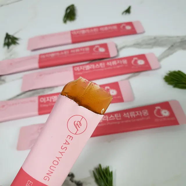 이지엘라스틴 석류자몽 리뷰 사진