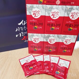 서울약사신협_내몸애생발란스아로니아_70ml x 30포 — 5점을 준 리뷰어가 2021년 6월 올린 사용 사진