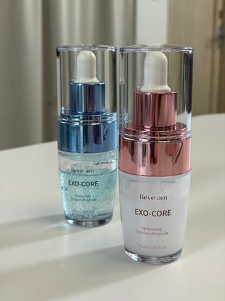 나우 [리브엠] 123억개 엑소좀으로 채운 눈부신 광채, 엑소코어 화이트닝 텐션 앰플 — 5점을 준 리뷰어가 2023년 8월 올린 사용 사진