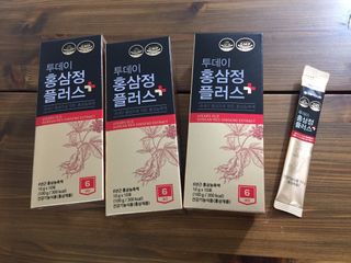 서울약사신협_투데이홍삼정플러스스틱_10g x 30포 — 5점을 준 리뷰어가 2021년 6월 올린 사용 사진