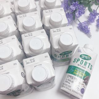 셀렉스스포츠 셀렉스 스포츠 웨이 프로틴 초콜릿 _ 330ml x 12팩 — 5점을 준 리뷰어가 2021년 5월 올린 사용 사진
