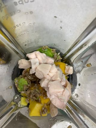 수플먼트 나는 마신닭!! 닭가슴살 주스키트, 먹기 힘들었던 닭가슴살 이제는 마시자 — 5점을 준 리뷰어가 2023년 3월 올린 사용 사진