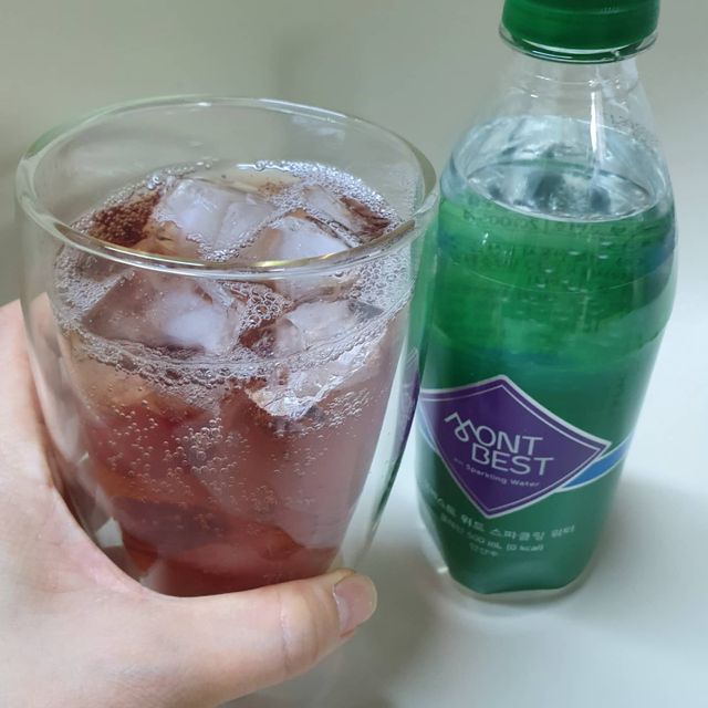 Montbest with Sparkling water Plain 20병 리뷰 사진
