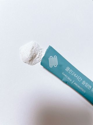 클린24시간 슬림앤유산균 1박스 (3.5g X 15포) — 5점을 준 리뷰어가 2022년 9월 올린 사용 사진