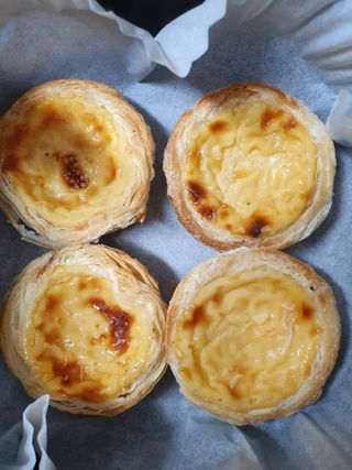 디앙뜨 포르투갈 에그타르트 오리지널 맛+패션후르츠 맛 중 택1 — 5점을 준 리뷰어가 2021년 7월 올린 사용 사진