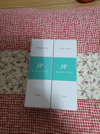 랑팡 EGF+FGF 10ppm 리포좀 앰플 원액 10ml — 3.5점을 준 리뷰어가 2021년 11월 올린 사용 사진