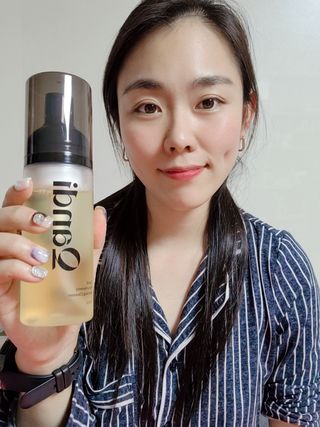 헤어플러스 콴디 아침세안제 폼클렌징 퓨어 어니스티 모닝클렌저 — 5점을 준 리뷰어가 2021년 6월 올린 사용 사진