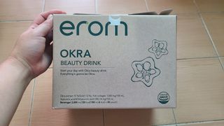 [이롬] 오크라 마시는 뷰티드링크 100mL x 20입 — 5점을 준 리뷰어가 2022년 9월 올린 사용 사진
