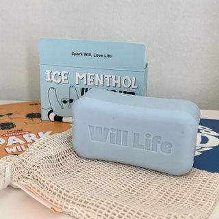 (인스타X) 윌라이프 아이스 멘톨(네이버) 클린 샤워바 샴푸바 150g+거품 — 5점을 준 리뷰어가 2024년 7월 올린 사용 사진