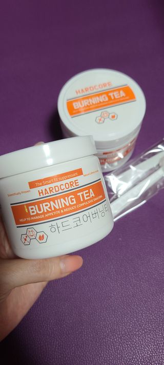 뉴트리션팩토리 하드코어버닝티 오리지널 — 3점을 준 리뷰어가 2021년 9월 올린 사용 사진