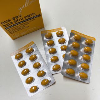 아이비웰니스 [카톡]롱비다 커큐민 강황 400mg 함유 아이비 옐로우 초임계 알티지 오메가3 KD 파마 (30캡슐) — 5점을 준 리뷰어가 2025년 5월 올린 사용 사진