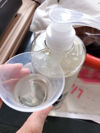 고위드올인원 세탁세제 1000ml — 5점을 준 리뷰어가 2021년 5월 올린 사용 사진